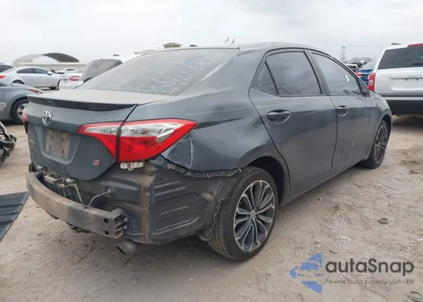 2014 Toyota Corolla S Plus z USA, uszkodzony, nr VIN 5YFBURHE5EP026088